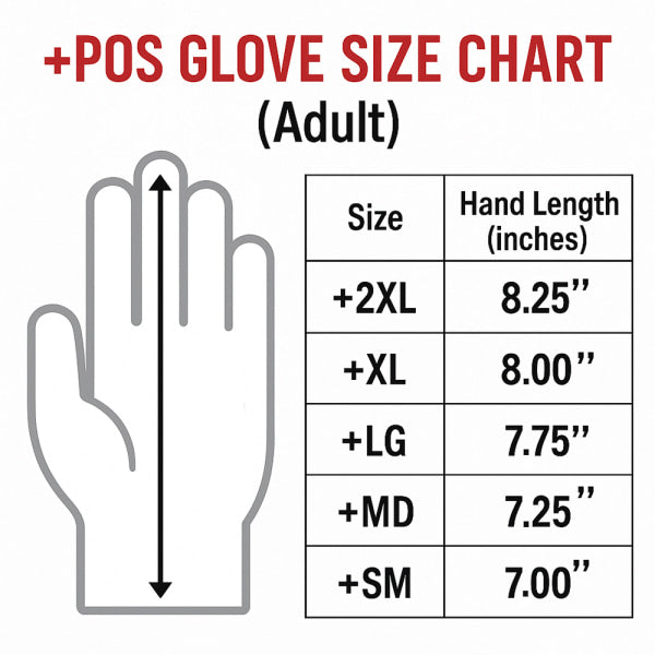 '+POS® All Weather Officiating Gloves